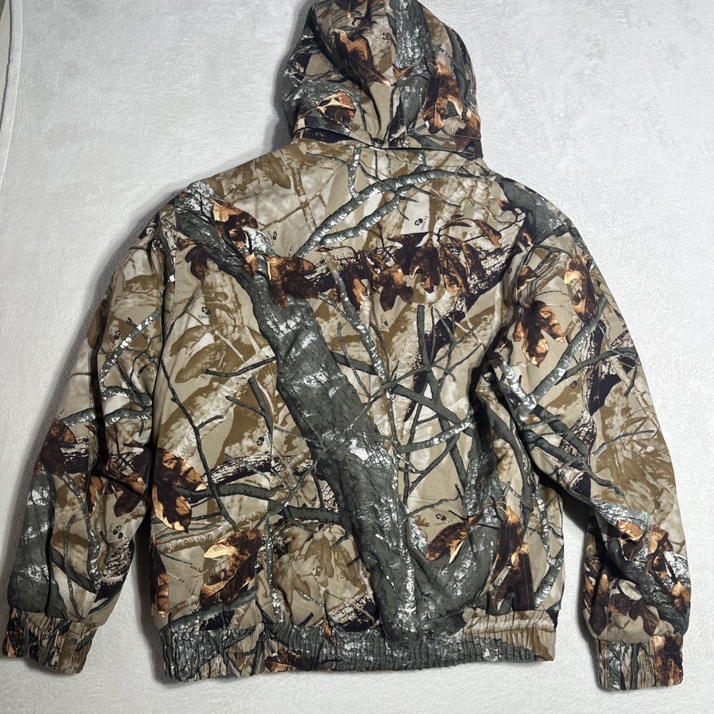 Outfitters Ridge Jacket Mens L 3D Fusion Oak Camo Lined Insulated Coat Hunting - Picture 2 of 7